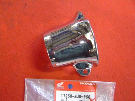 Cache chromé conduit d'air gauche Honda CBX750 réf. 17258MJ0950