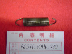 Ressort rappel pédale frein AR Honda CR125 CN250 – Réf. 46511KA4710
