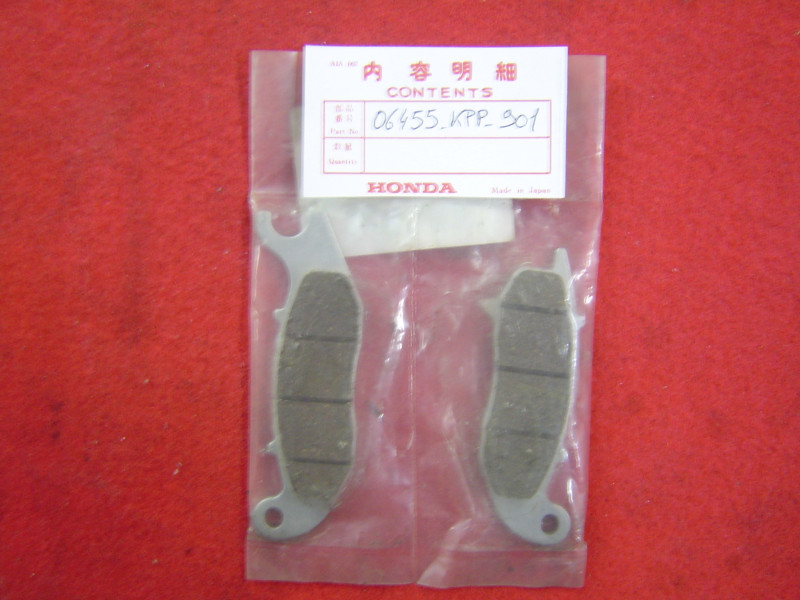 Plaquettes de frein avant Honda CBR125 04-06 | Réf. 06455-KPP-901