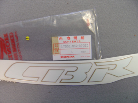 Autocollant réservoir droit CBR1000FL Honda 17551-MS2-870ZC