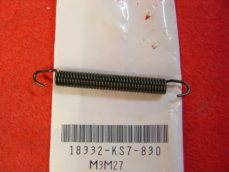 Ressort d'échappement Honda CR125 CR250 – Réf. 18332KS7830