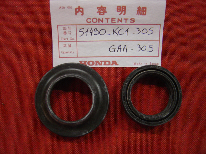 Kit Joint Spi + Cache Poussière Fourche Honda 31x43x10.5