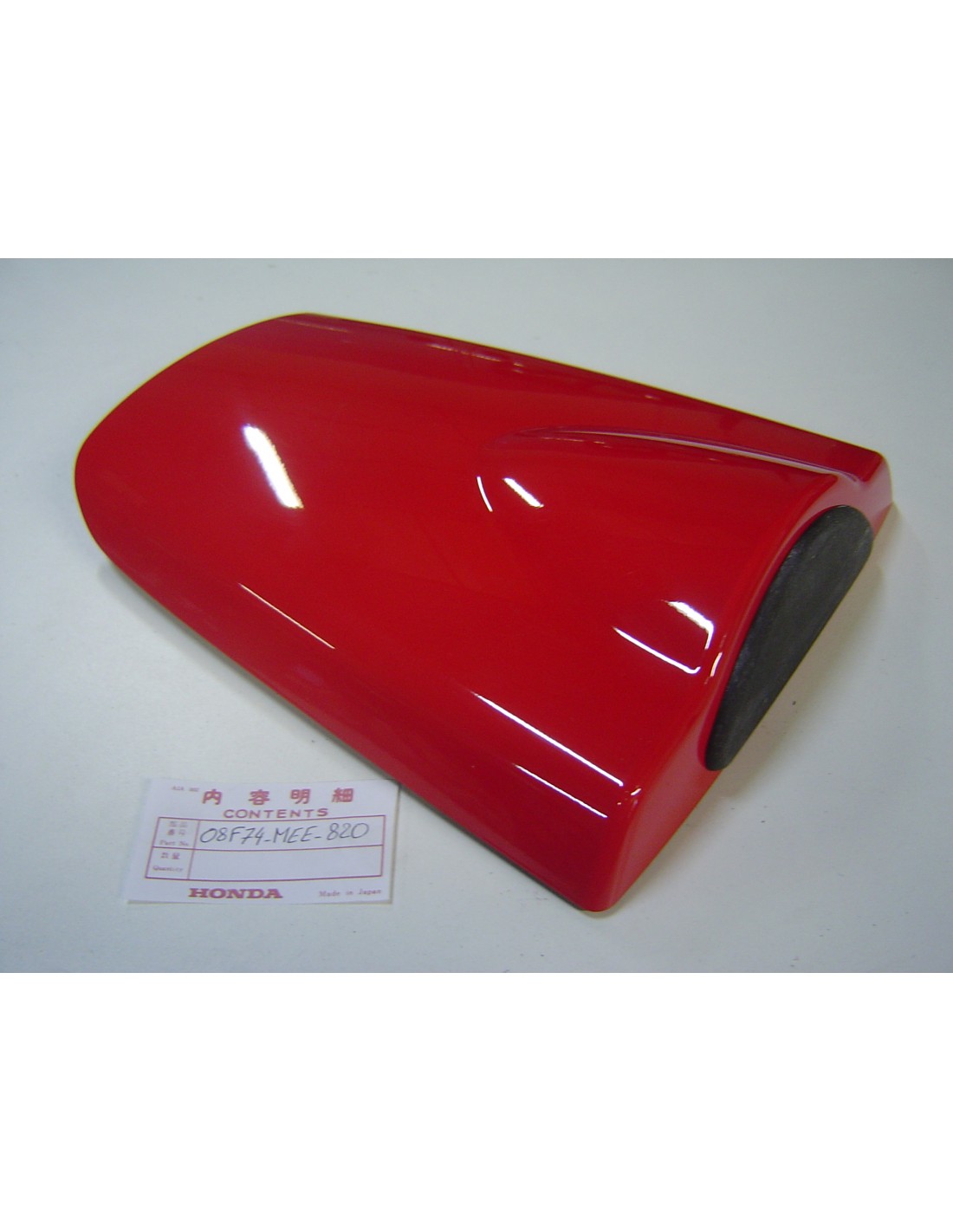 Capot de selle passager de CBR600 rouge 2003-04 Honda 08F74-MEE-820 - Photo 1/1