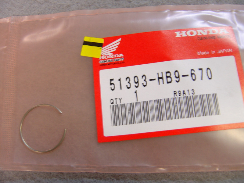 Anneau de Butée Fourche Avant Honda TRX - 51393HB9670