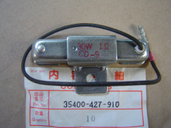 Résistance sur circuit électrique de XL125 81-82 idem 35400KF9900