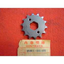Pignon sortie boîte 14 dents Honda C90 - Réf. 23801046000