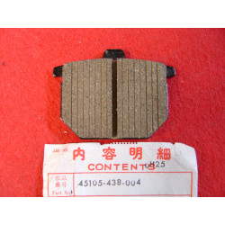 Plaquette de frein Honda CB400 CB750 CB900 CX500 réf 45105438004
