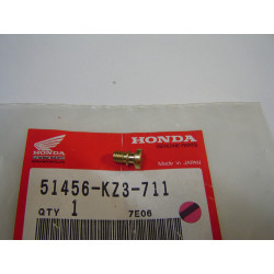 Vis bouchon de fourche Honda – Réf. 51456KZ3711