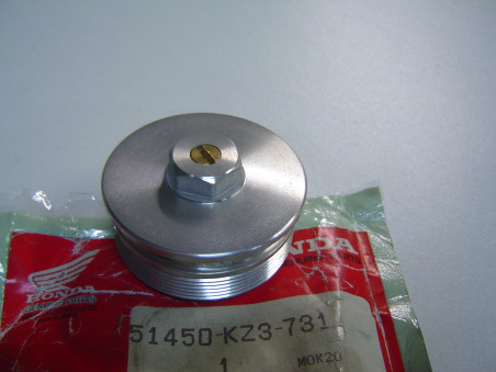Bouchon tube fourche Honda CR125 CR250 CR500 91 - 51450KZ3731