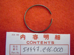 Clips sur tube de fourche de SL125 CB93 HONDA 51447-216-000