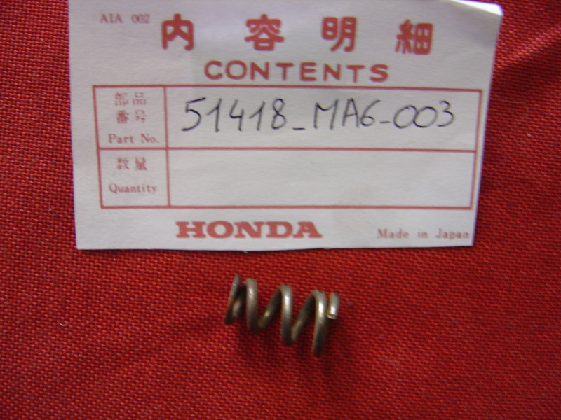 Ressort de fourche Honda GL1200 1984-1987 - Réf. 51418MA6003