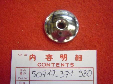 Embout chromé repose-pied AR Honda GL1000 - Réf. 50717371980