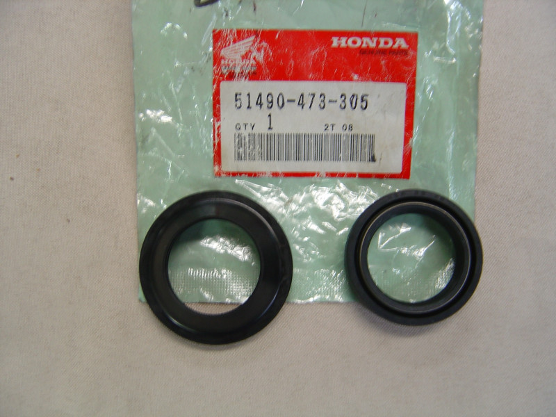 Kit Joint Spi + Cache Poussière Fourche Honda 33x46x11