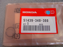 Bague de butée de piston pour modèles SL350K2 CB450SG 1986 SJ1989 CBR600F 198
