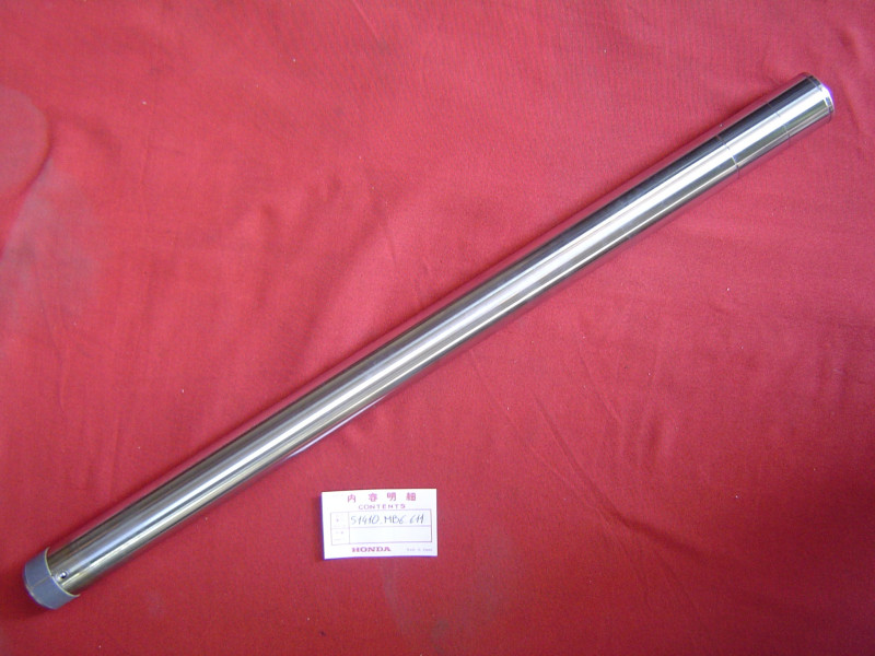 Tube de fourche droit anti-plongée Honda VF1000 – Réf. 51410MB6611