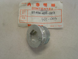 Bouchon de fourche Honda 750KZ 750FB XLS250 XLS500 - Réf. 51454428003