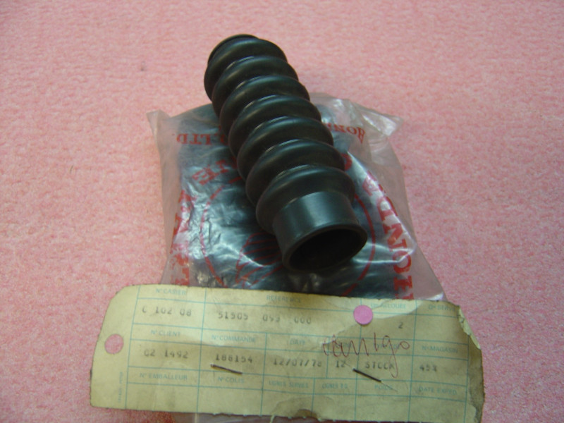 Soufflet de fourche Honda Z50A ST70 CF70 - Réf 51505093000