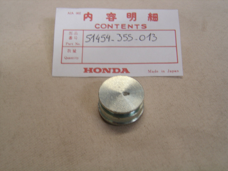 Bouchon de fourche Honda TL125S CR125 Elsinore | Réf. 51454355013