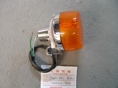Clignotant AR droit Honda CG125 Brésil 12V 10W occasion