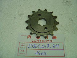 Pignon de sortie de boite 14dents pour PS50 C310/320 CB50M TS50remplace la