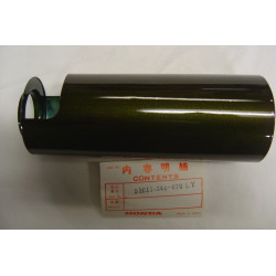 Tube cache fourche vert olive Honda CB250 CB350 K4 D/G