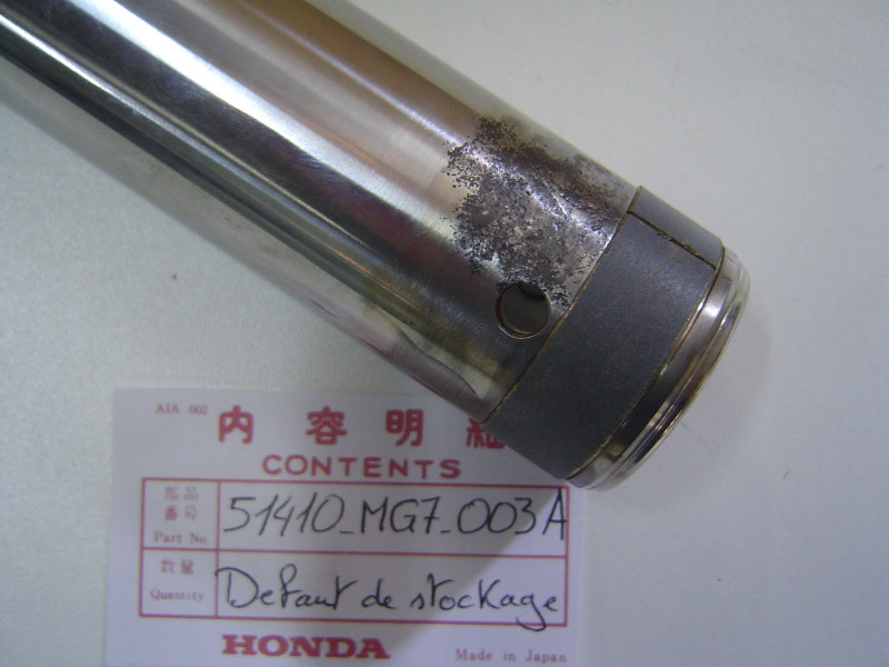 Tube de fourche Honda XLV750 occasion – Réf. 51410MG7003OCC
