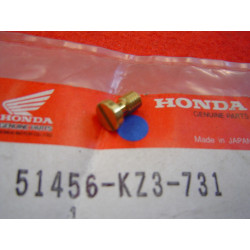 Vis de purge fourche Honda CR - Référence 51456KZ3731