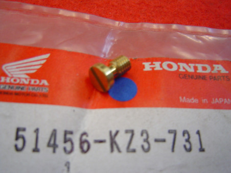 Vis de purge fourche Honda CR - Référence 51456KZ3731