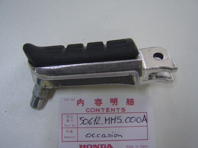 Repose-pied avant droit occasion Honda embout acier