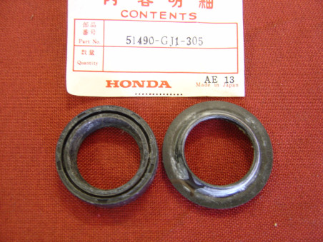 Kit Joint Spi + Cache Poussière Fourche Honda MTX 50RFF