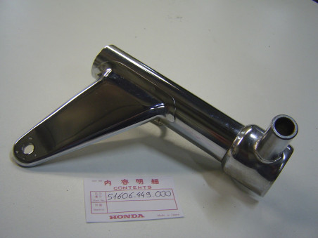 Support phare gauche chromé Honda CX500CA-CB | Réf. 51606449000