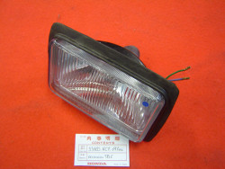 Optique de phare avant occasion TBE avec son joint et son ampoule 12V 35/35W de