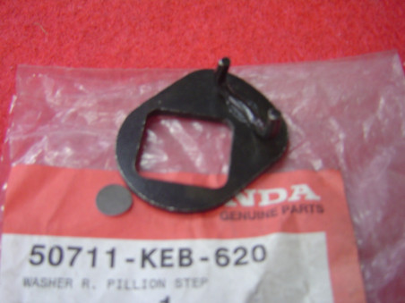 Rondelle repose-pied AR droit Honda CA125 CMX250 Rebel | 50711KEB620