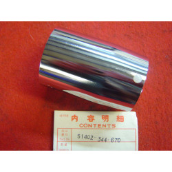 Garniture chromée fourreau fourche Honda CB250 CB350 – Réf. 51402344670