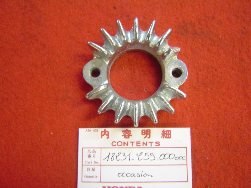 Collerette échappement Honda CB72 CB77 rezinguée | Occasion
