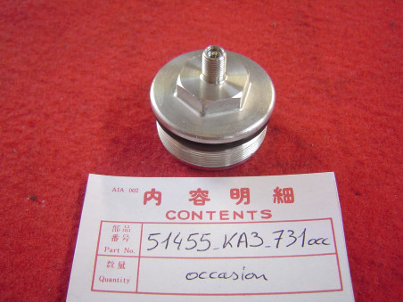 Bouchon tube fourche Honda CR125 84-86 occasion - 51455KA3731