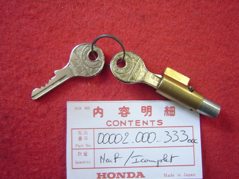 Antivol de direction Honda occasion avec 2 clefs