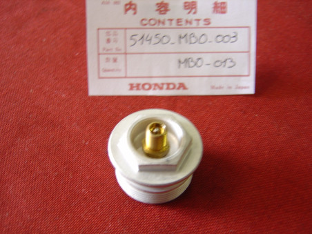 Bouchon de fourche Honda 750VF C/S 82-83 - Réf. 51450MB0003