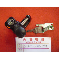 Antivol Casque Honda SL125 XL125 avec 2 Clefs | Réf. 50710110781