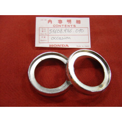 Bagues chromées fourche Honda 350 CB Four - Occasion