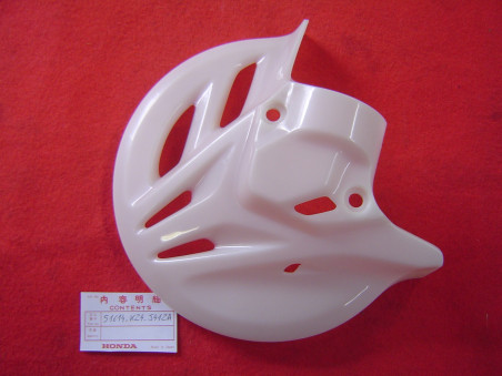 Protège disque frein avant Honda CR CRF - Réf. 51614KZ4J41ZA