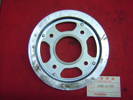 Couronne Transmission AR Honda CB400N 36 dents - Réf. 41200413630OCC