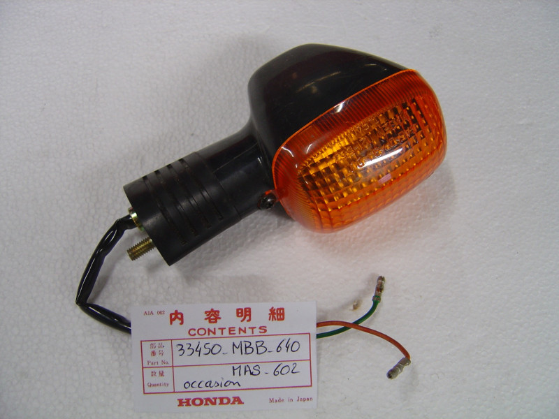 Clignotant AV gauche Honda occasion – Réf. 33450MBB640
