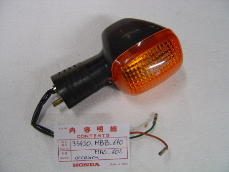 Clignotant AV gauche Honda occasion – Réf. 33450MBB640