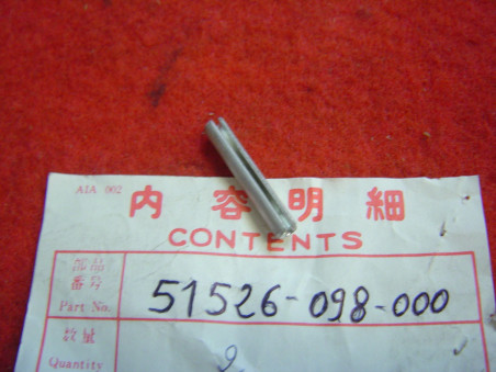 Goupille Ressort de Fourche Honda Z50 CRF50 XR50 - 51526-098-000