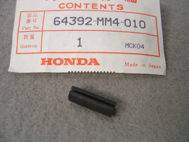 Caoutchouc cache échappement Honda CBR1000 88 - 64392MM4010