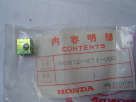 Écrou Clips Carénage Honda GL1200 - Réf. 66872-671-000