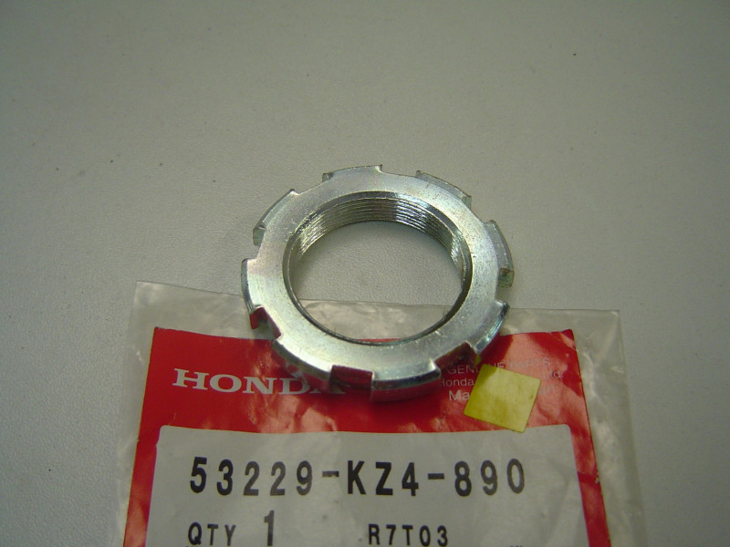 Contre écrou colonne direction Honda CR125 CR250 93/00 - 53229KZ4890
