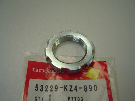 Contre écrou colonne direction Honda CR125 CR250 93/00 - 53229KZ4890