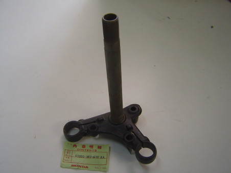 Té de fourche inférieur Honda CB125S3 Ø27mm 53200-383-610ZA